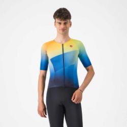 Castelli Tri Top Free Speed 3 Race Azul Belgian Multicolor