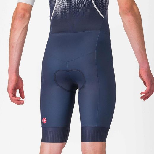Castelli Tritraje Integral Core Tri m/c Azul Belgian Blanco