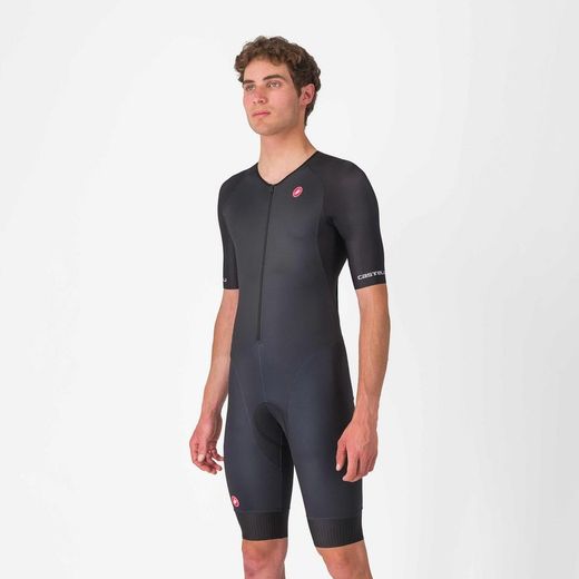 Castelli Tritraje Integral Core Tri m/c Negro