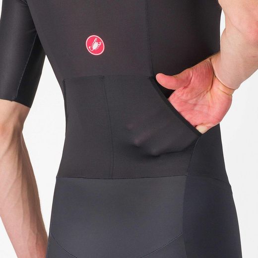Castelli Tritraje Integral Core Tri m/c Negro