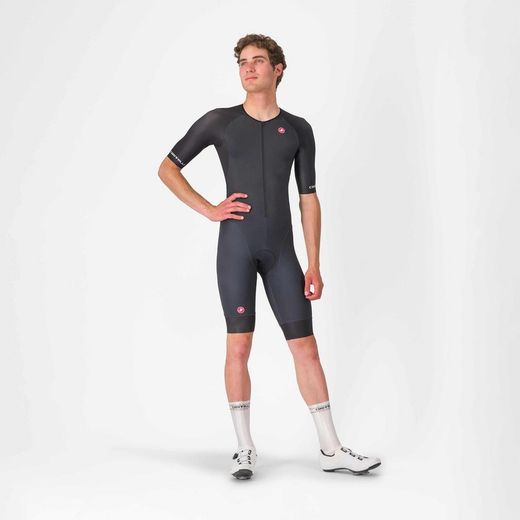 Castelli Tritraje Integral Core Tri m/c Negro