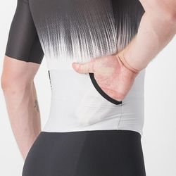 Castelli Tritraje Integral Free Sanremo Ultra NEGRO GRIS PLATA