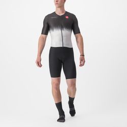 Castelli Tritraje Integral Free Sanremo Ultra NEGRO GRIS PLATA