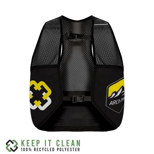 Chaleco Hidratación ARCH MAX 1.5 litros.  Negro amarillo