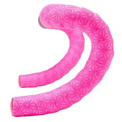 CINTA DE MANILLAR SUPACAZ SUPER STICKY KUSH TRUNEON ROSA / TAPONES ROSAS