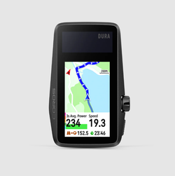 Coros DURA Bike Computer Solar Gps Black