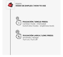 ELTIN Luz Bicicleta Trasera Explorer 50LM