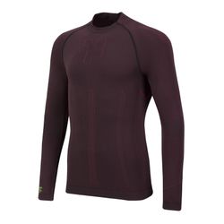 FYKE camiseta termica Burdeos/lima unisex