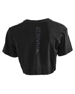 Hanker camiseta crop BUMO Negro