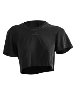 Hanker camiseta crop BUMO Negro