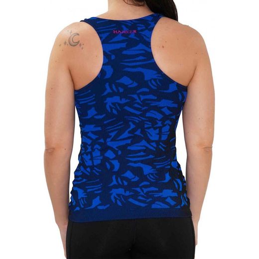 HANKER Camiseta Sin Mangas SONAM Mujer Azul