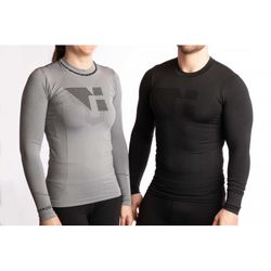 HANKER DADPA Camiseta Térmica Manga Larga Unisex GRIS