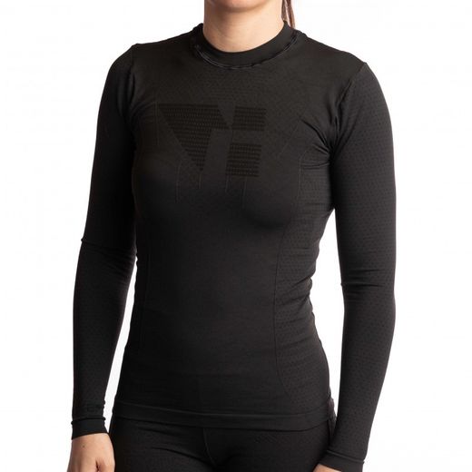 HANKER DADPA Camiseta Térmica Manga Larga Unisex NEGRA
