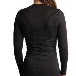 HANKER DADPA Camiseta Térmica Manga Larga Unisex NEGRA