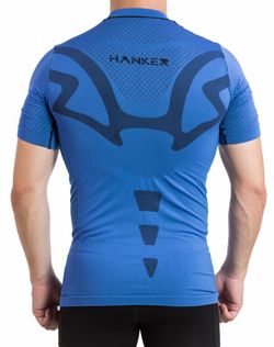 Hanker camiseta termica m/corta YOD Azul