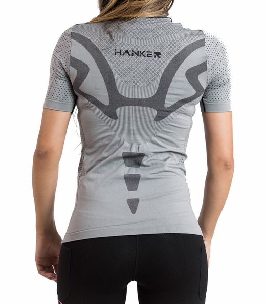 Hanker camiseta termica m/corta YOD Gris