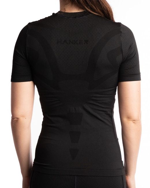Hanker camiseta termica m/corta YOD Negro