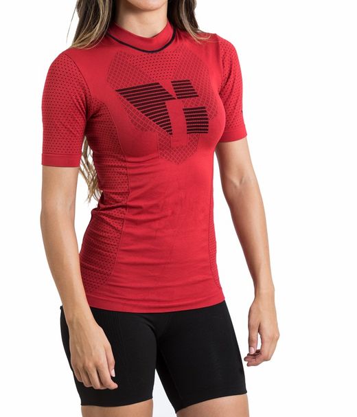 Hanker camiseta termica m/corta YOD Rojo