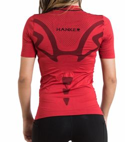 Hanker camiseta termica m/corta YOD Rojo
