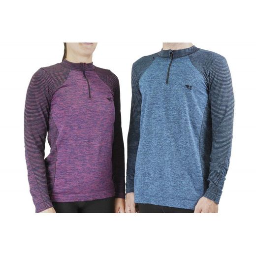 Hanker camiseta termica m/larga DOLMA Morado Vigore