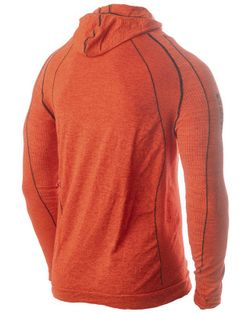 Hanker camiseta termica m/larga con capucha LUTSEL Naranja