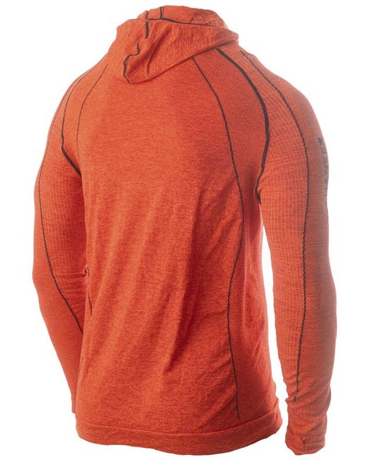 Hanker camiseta termica m/larga con capucha LUTSEL Naranja