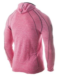 Hanker camiseta termica m/larga con capucha LUTSEL Rosa