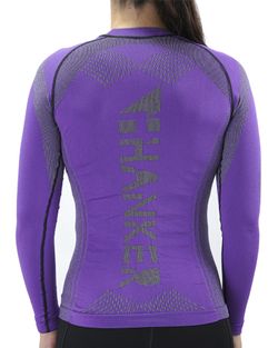 Hanker camiseta termica m/larga NORWA Morado