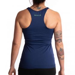 HANKER Camiseta Sin Mangas JADAM Mujer Azul