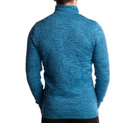 HANKER TROPO Sudadera Cremallera Unisex TURQUESA