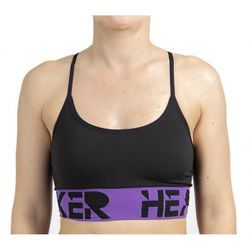 Hanker top deportivo KUGMA Negro/Morado