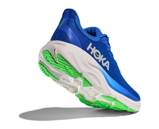 Hoka ARAHI 8 Hombre Cobalt Blue / Neon Green