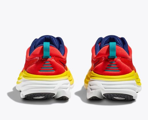 Hoka BONDI 8  Hombre RED/FLAME