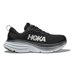 Hoka BONDI 8 Mujer BLACK/WHITE