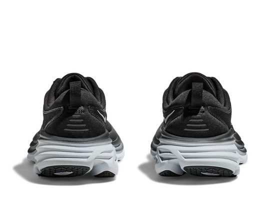 Hoka BONDI 8 Mujer BLACK/WHITE