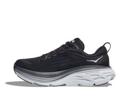 Hoka BONDI 8 Mujer BLACK/WHITE