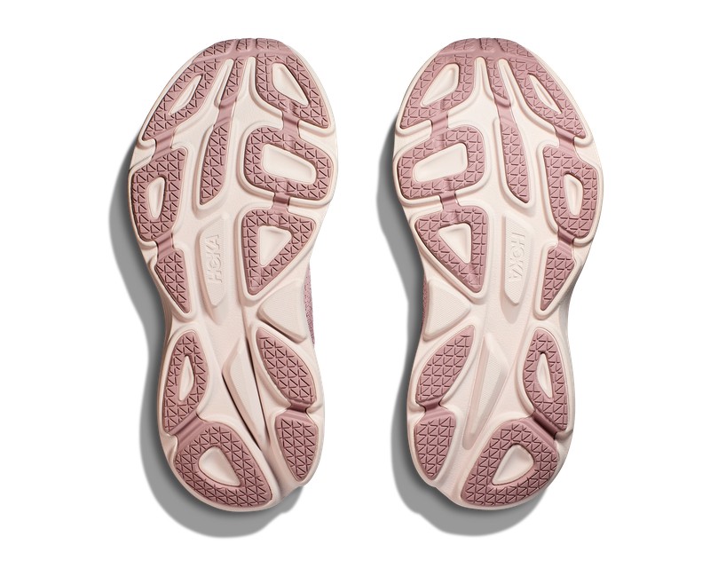 Hoka BONDI 8 Mujer MAUVE/PEACH — Tri For Fun