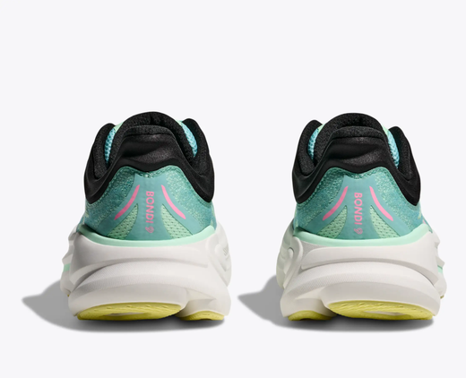 Hoka BONDI 9 Mujer BLUE SPARK/MINT