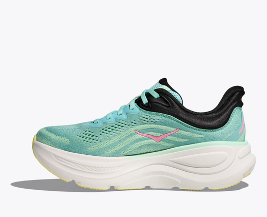Hoka BONDI 9 Mujer BLUE SPARK/MINT