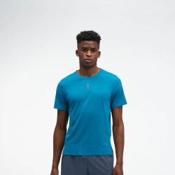 Hoka CAMISETA EVERYRUN SHORT SLEEVE NIGHT GLOW BLUE