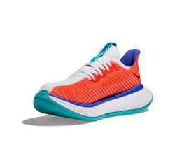 Hoka Carbon X 3 Hombre - White/Flame