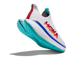 Hoka Carbon X 3 Hombre - White/Flame