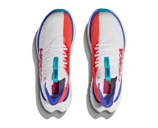 Hoka Carbon X 3 Hombre - White/Flame