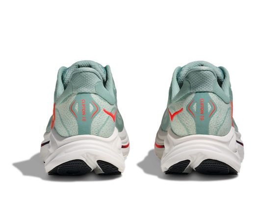 Hoka CLIFTON 10 Hombre Sage / Neon Flame