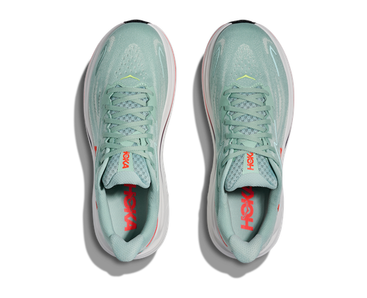 Hoka CLIFTON 10 Hombre Sage / Neon Flame