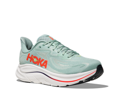 Hoka CLIFTON 10 Hombre Sage / Neon Flame