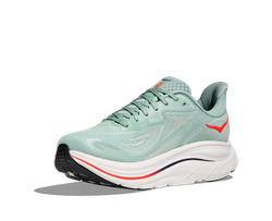 Hoka CLIFTON 10 Hombre Sage / Neon Flame
