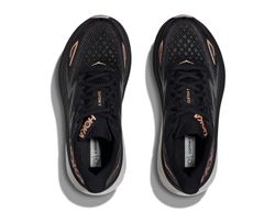 Hoka Clifton 9 Mujer Black / Rose Gold