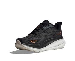Hoka Clifton 9 Mujer Black / Rose Gold