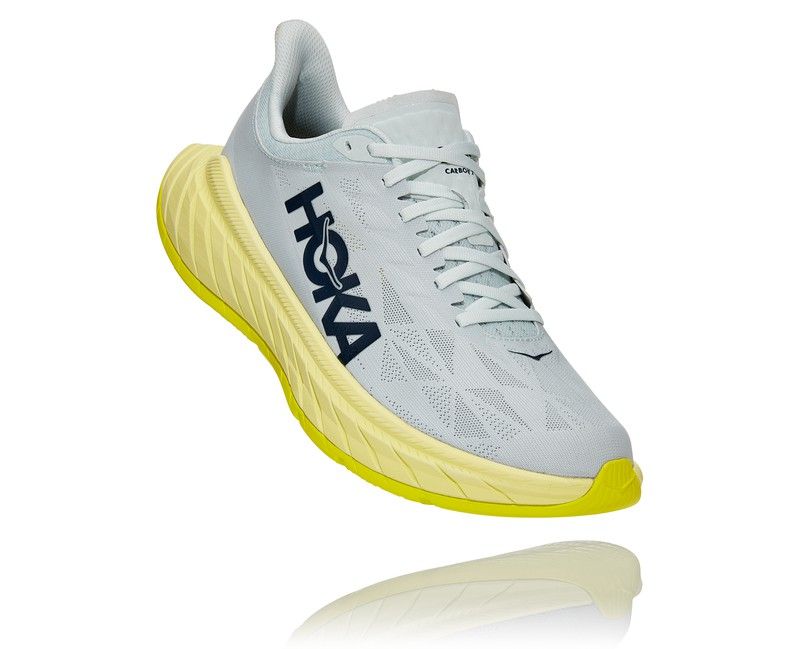 hoka carbon x 2 luminary green